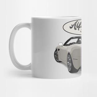 ALFA ROMEO 8C SPIDER White Back Mug